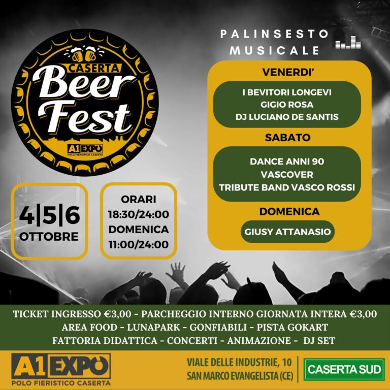 A1Expò, arriva la “Caserta Beer Fest”