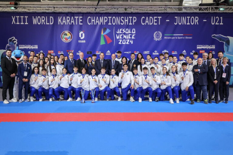 Campionati Mondiali Giovanili di Karate a Jesolo, tre medaglie per gli atleti salernitani