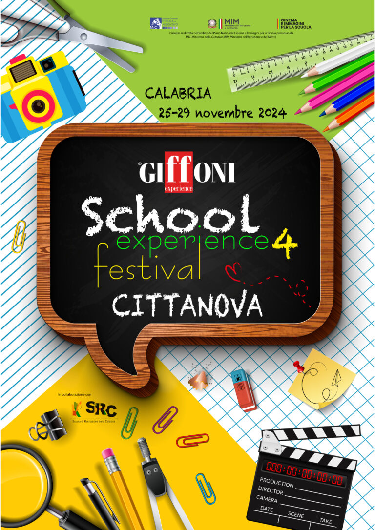 School Experience 4, in Calabria la terza tappa del festival itinerante organizzato da Giffoni