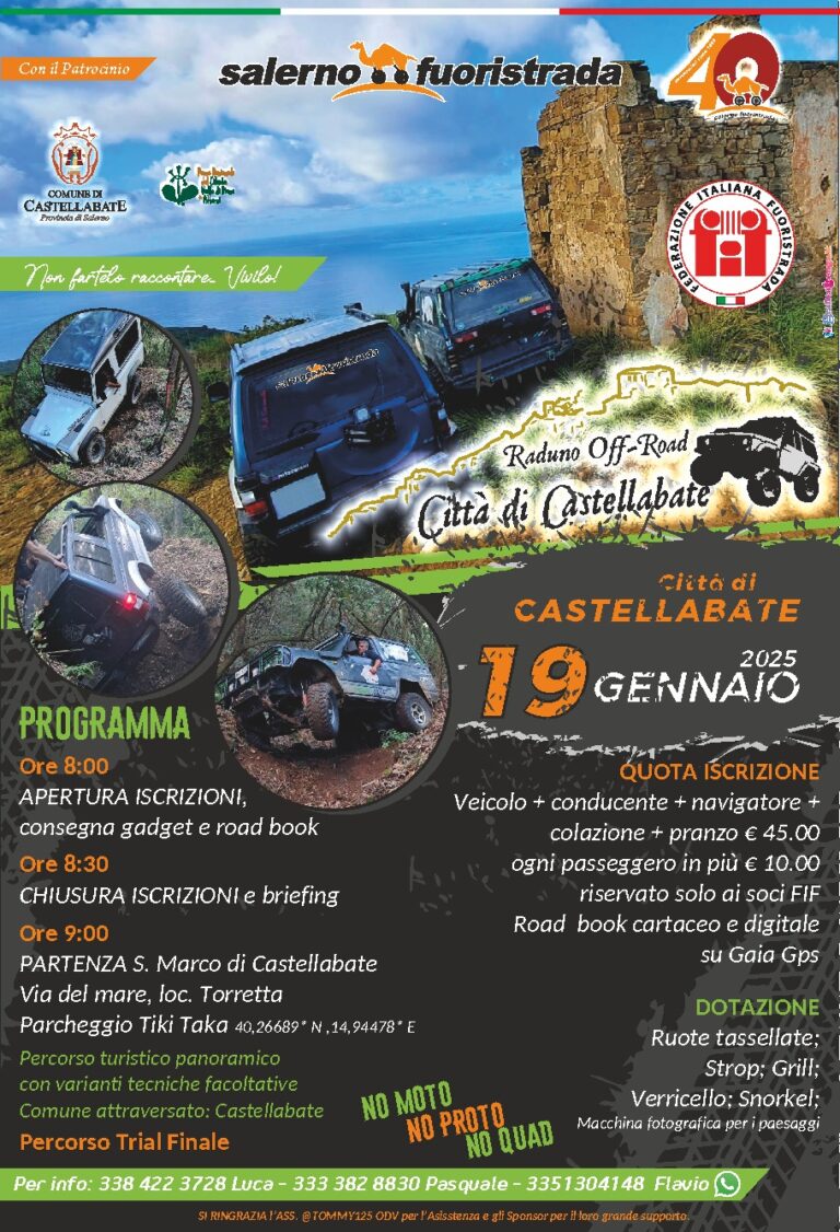 Raduno Fuoristrada “Città di Castellabate”