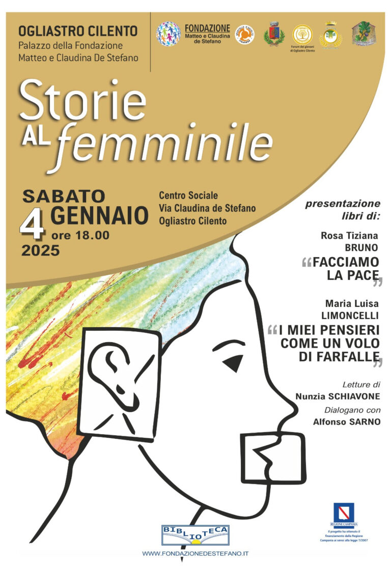 “Storie al Femminile”, un nuovo anno di incontri