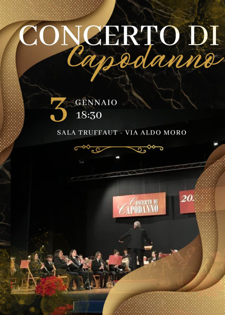 Domani il Concerto di Capodanno dell’Orchestra Lorenzo Rinaldi di Giffoni Valle Piana